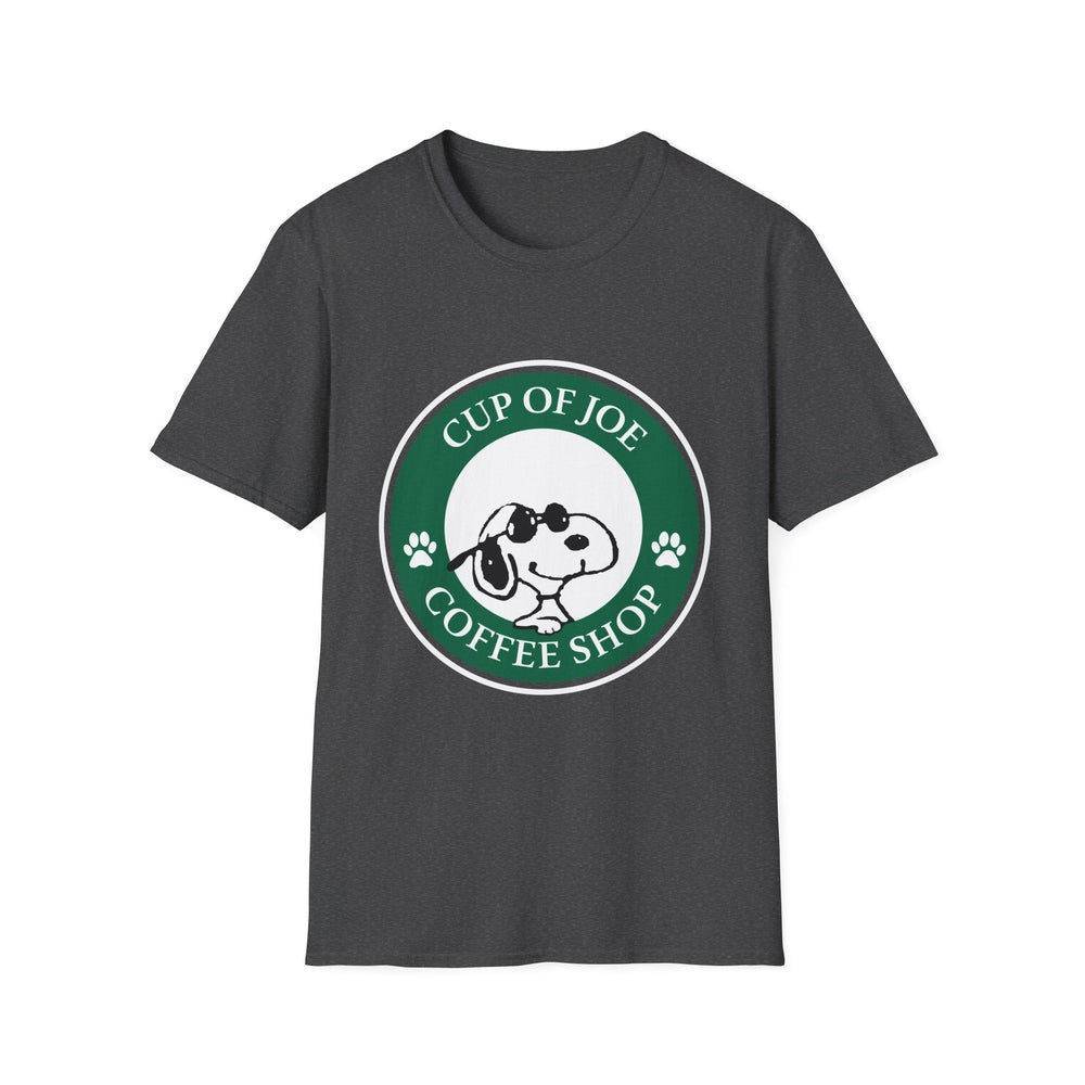 Cool Coffee Shop Starbucks Tee, Peanuts Cartoon Shirt, Snoopy Fan Tee, Graphic T-shirt, Retro Style