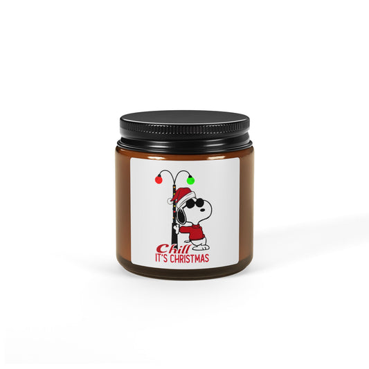 Festive Dog Scented Candle