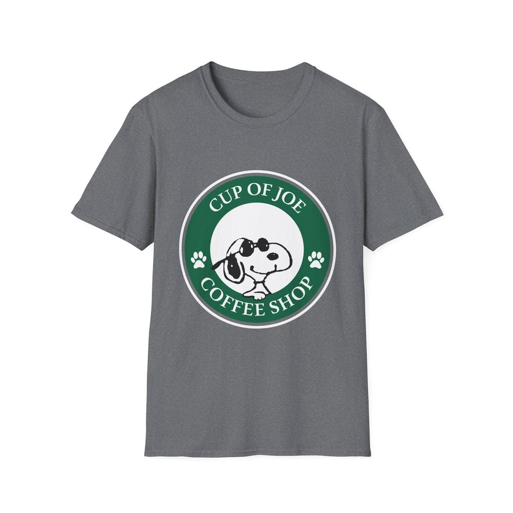 Cool Coffee Shop Starbucks Tee, Peanuts Cartoon Shirt, Snoopy Fan Tee, Graphic T-shirt, Retro Style